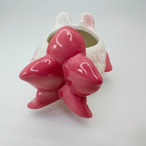 NEW Whimsical Ceramic Fish Succulent Planter – Blue Eyes & Pink Fins - Picture 7 of 9